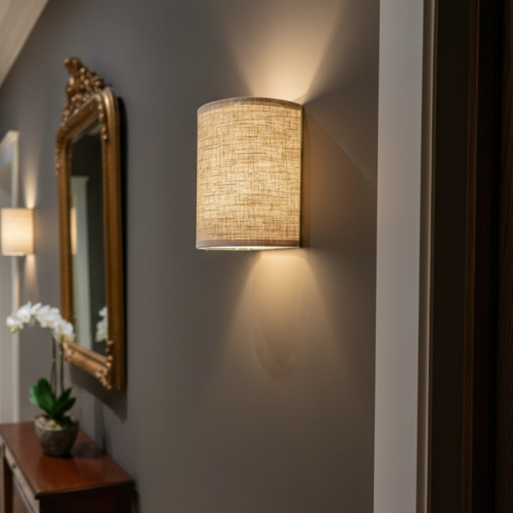 Darmowe Minimalistyczne Kinkiety Ścienne z Materiału