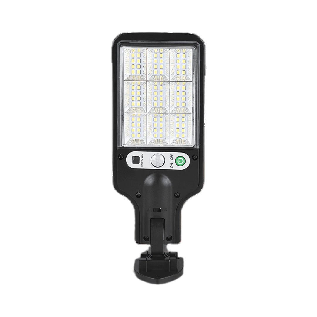 LED-zonne-energie lamp met zonnepaneel en bewegingssensor