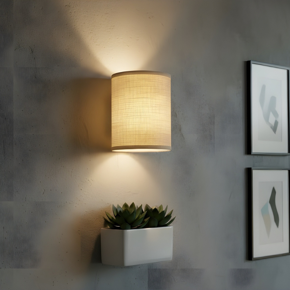 Darmowe Minimalistyczne Kinkiety Ścienne z Materiału