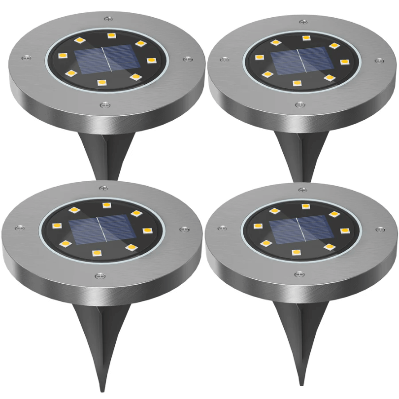 Solarne wpuszczane lampy LED do nawierzchni