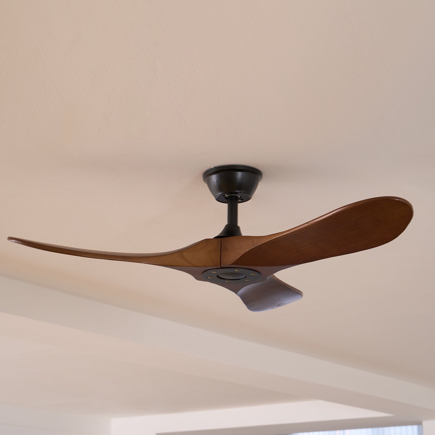 Modern wooden ceiling fan