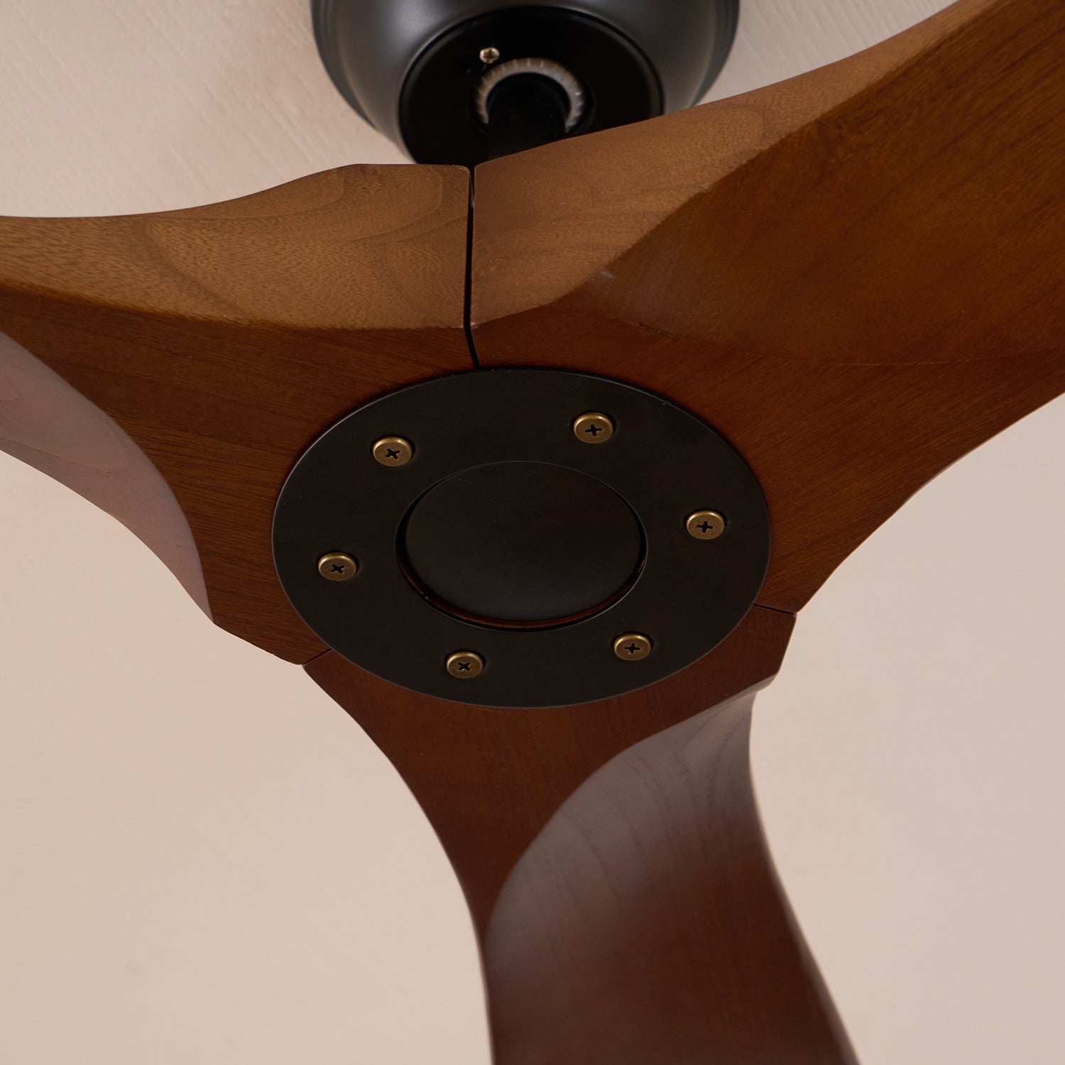 Modern wooden ceiling fan