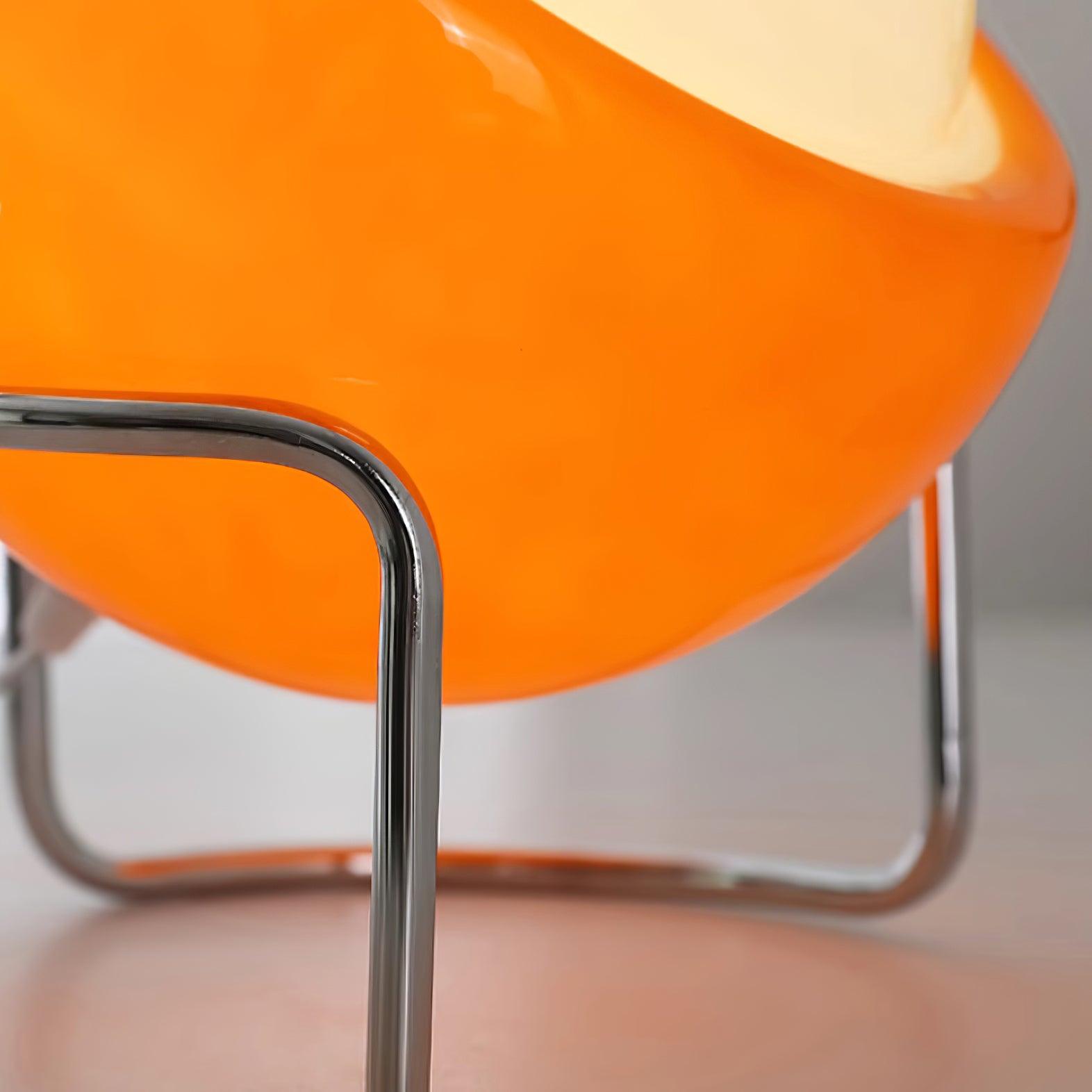 Nowoczesna lampa stołowa Bauhaus ze szkła i metalu
