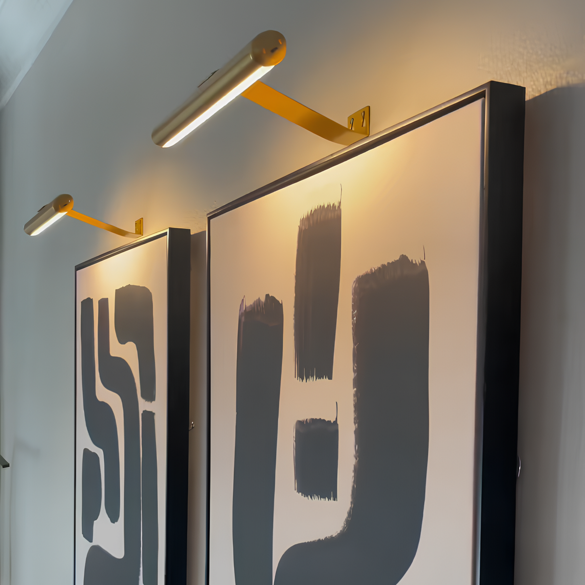 Bezprzewodowa Lampa LED nad Obraz z Montażem Ściennym
