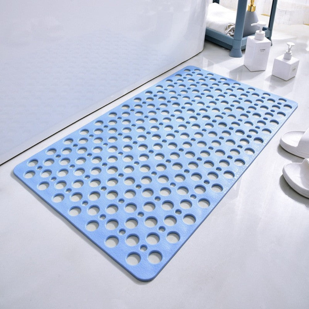 Non-slip shower mat with strong suction cups