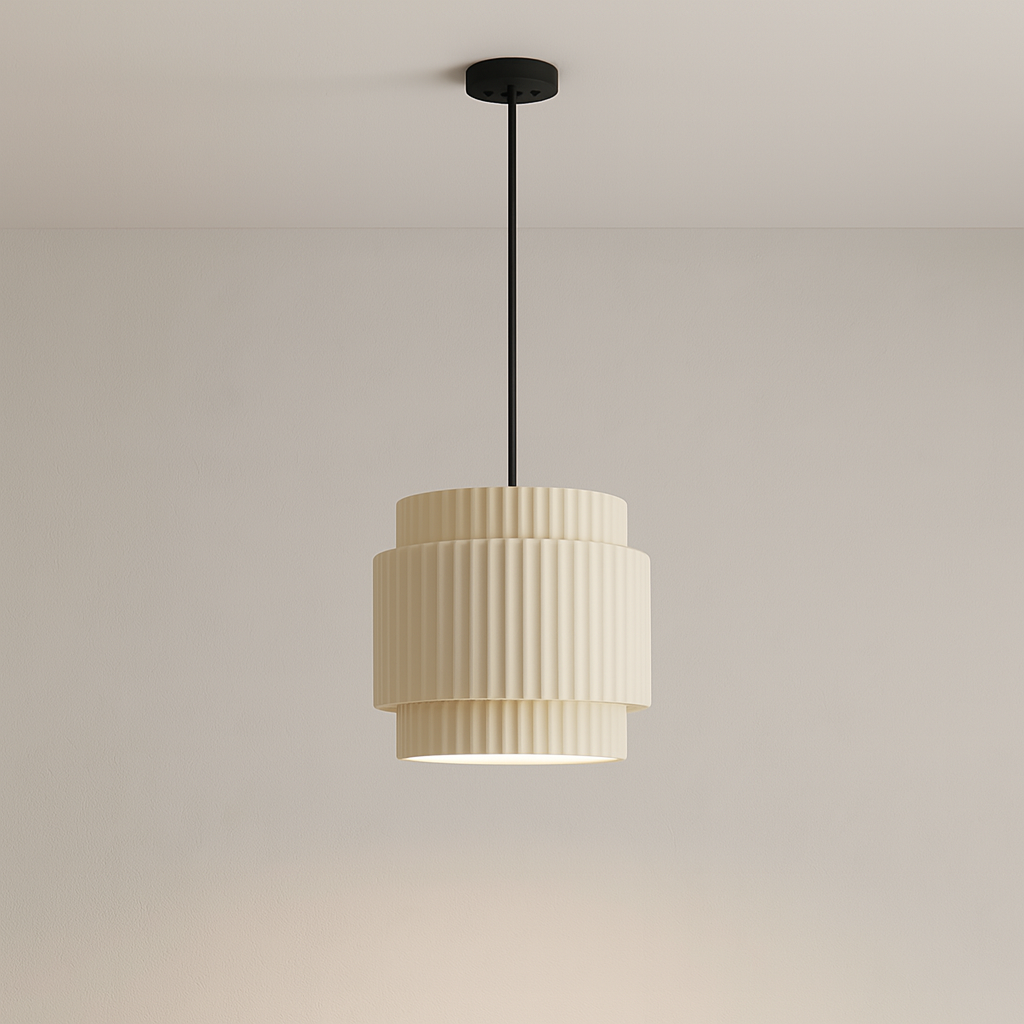 Ceramiczna kolorowa lampa wisząca