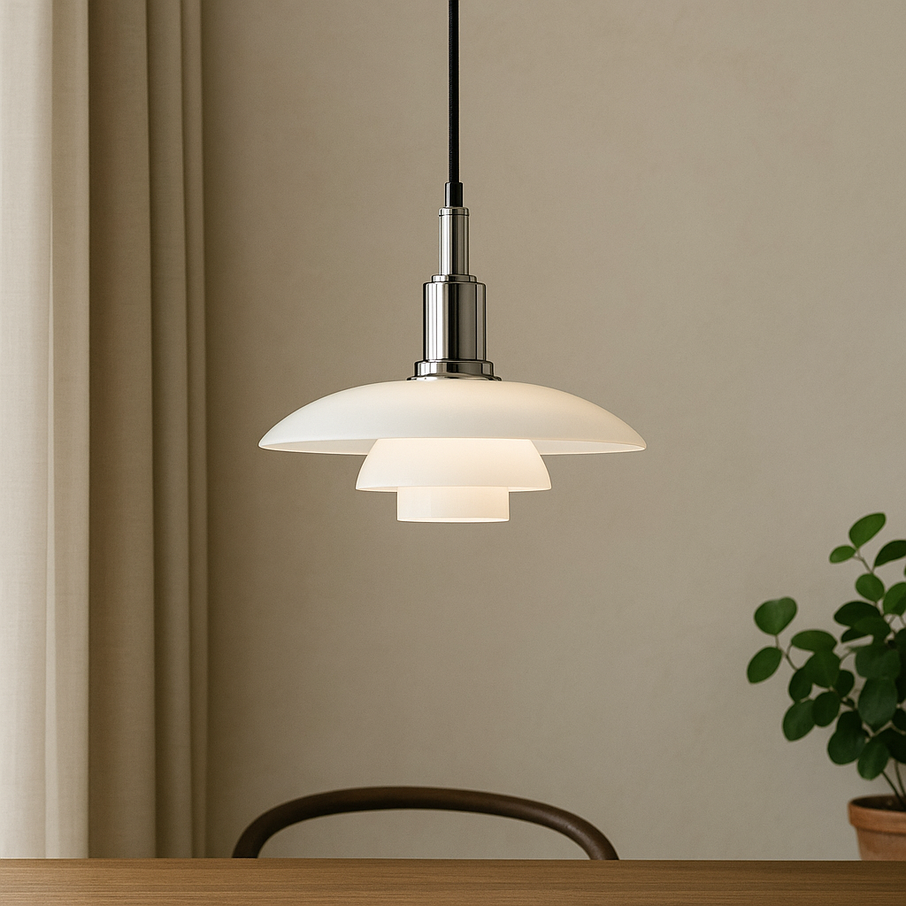 Skandynawska minimalistyczna lampa wisząca