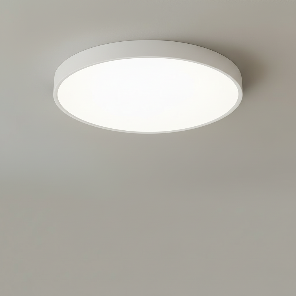 Large ultra-thin round LED ceiling light