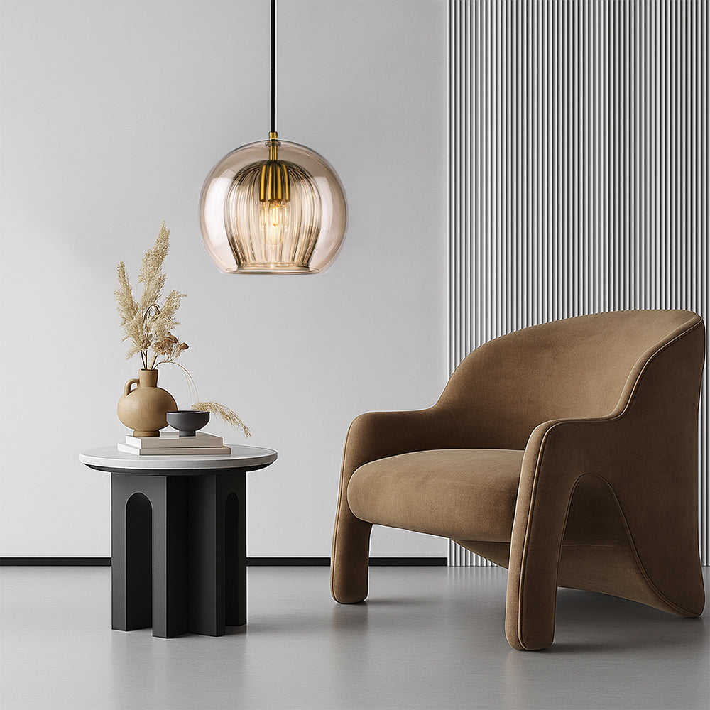 Nowoczesna lampa wisząca nad wyspę kuchenną