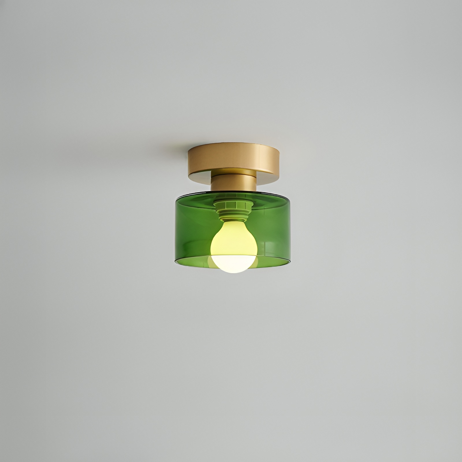 Cylindryczny kreatywny sufitowy punkt Bauhaus