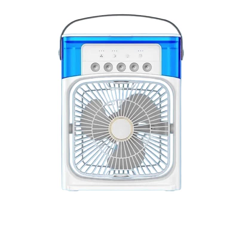 Portable mini humidifier with 2-in-1 fan – desktop cooling