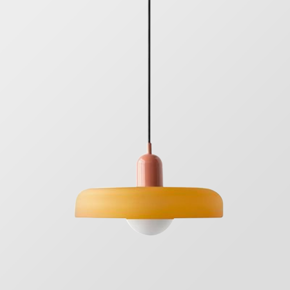 Colorful Modern-Style Glass Pendant Ceiling Light