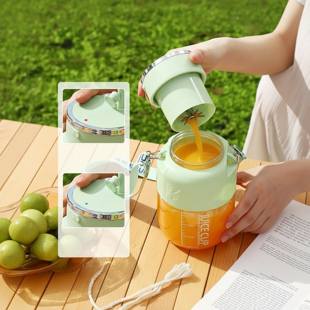 Draagbare elektrische blender – USB-oplaadbaar, voor smoothies en cocktails