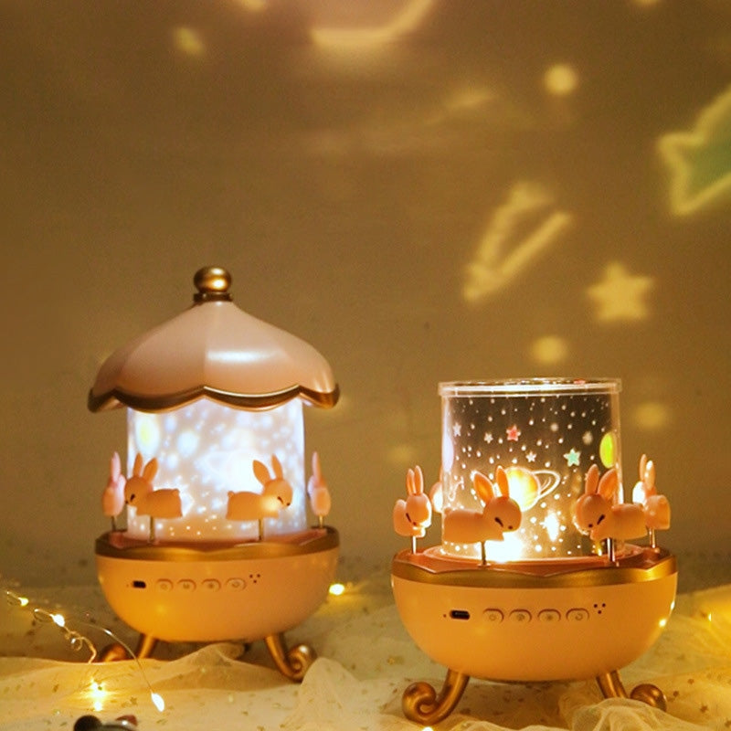 Star projector night light for children