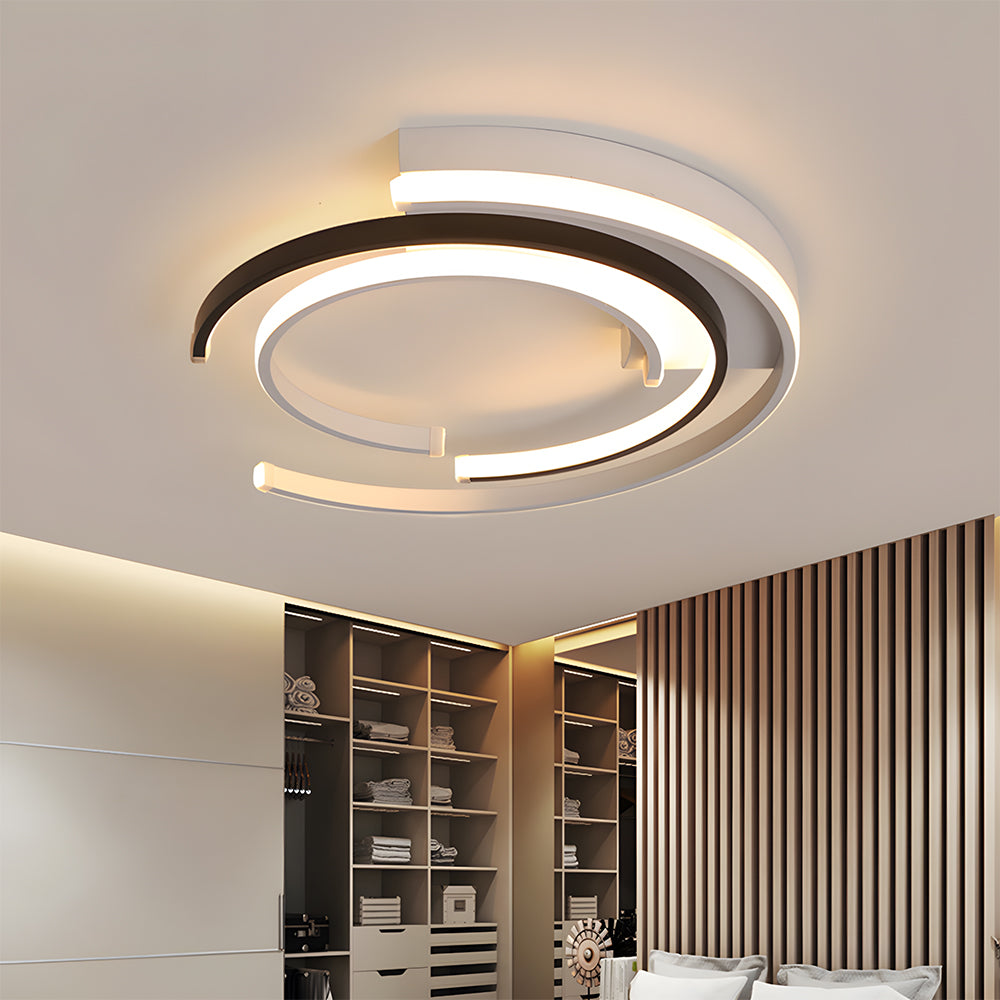Modern Spiral LED Ceiling Light