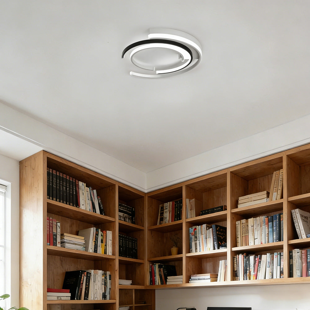 Modern Spiral LED Ceiling Light