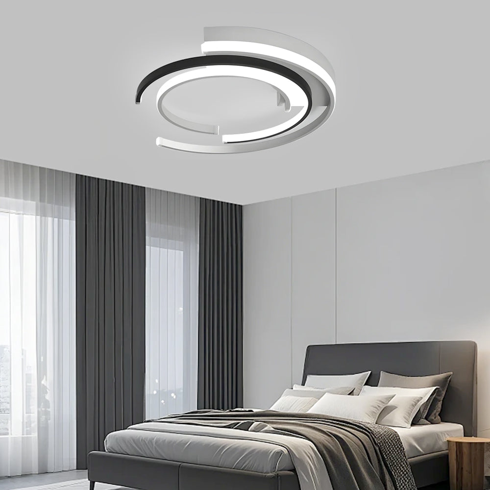 Modern Spiral LED Ceiling Light