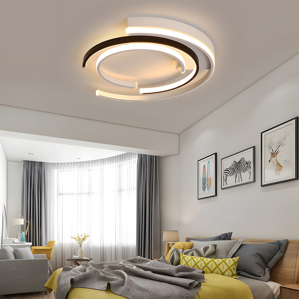 Modern Spiral LED Ceiling Light