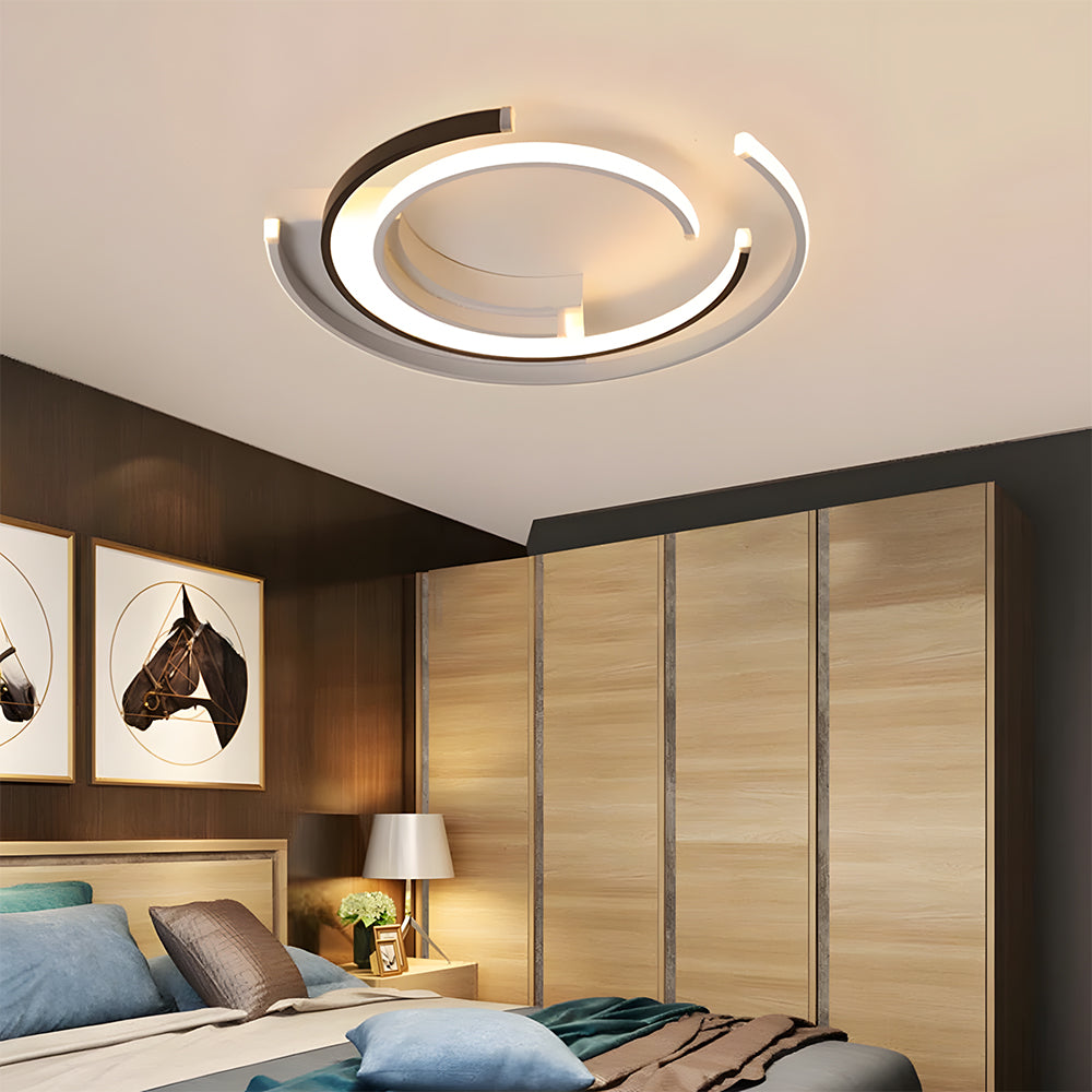 Modern Spiral LED Ceiling Light