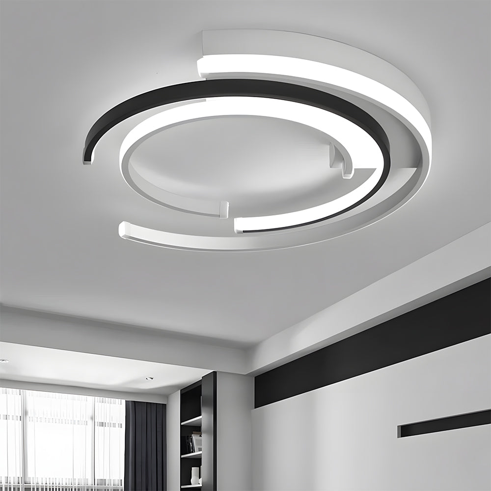 Modern Spiral LED Ceiling Light
