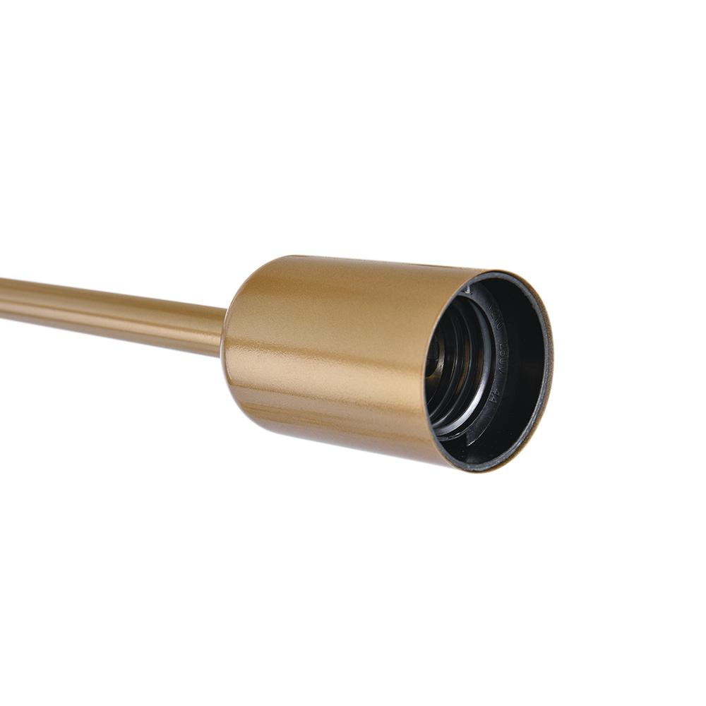 Modern Gold Sputnik Ceiling Light with Six Light Points