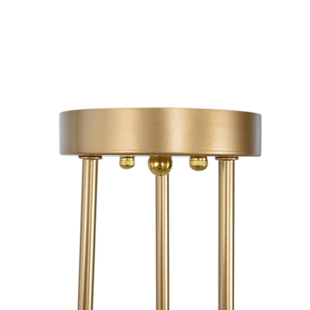Modern Gold Sputnik Ceiling Light with Six Light Points