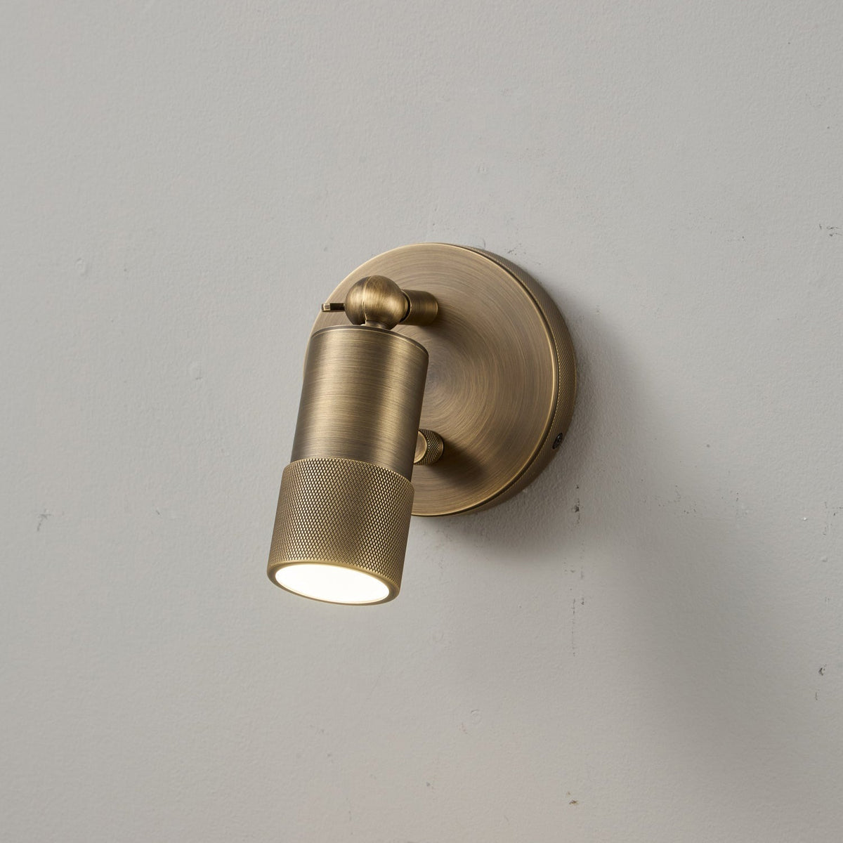 Modern Adjustable Wall Sconce with Integrated LED Lighting