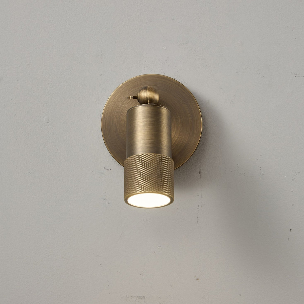 Modern Adjustable Wall Sconce with Integrated LED Lighting