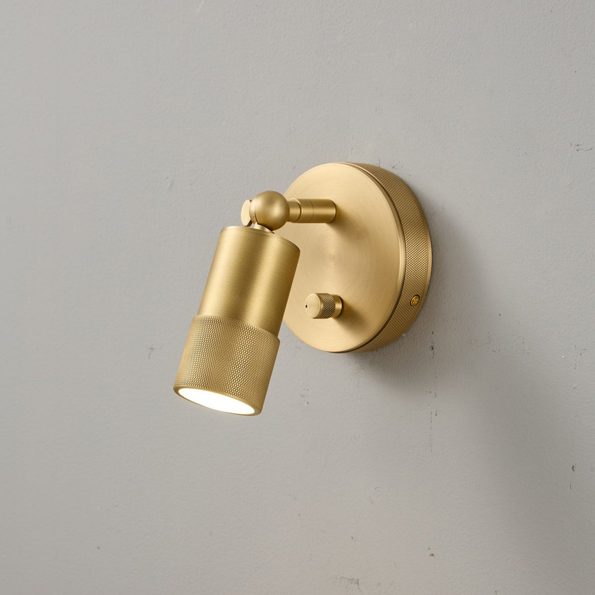 Modern Adjustable Wall Sconce with Integrated LED Lighting