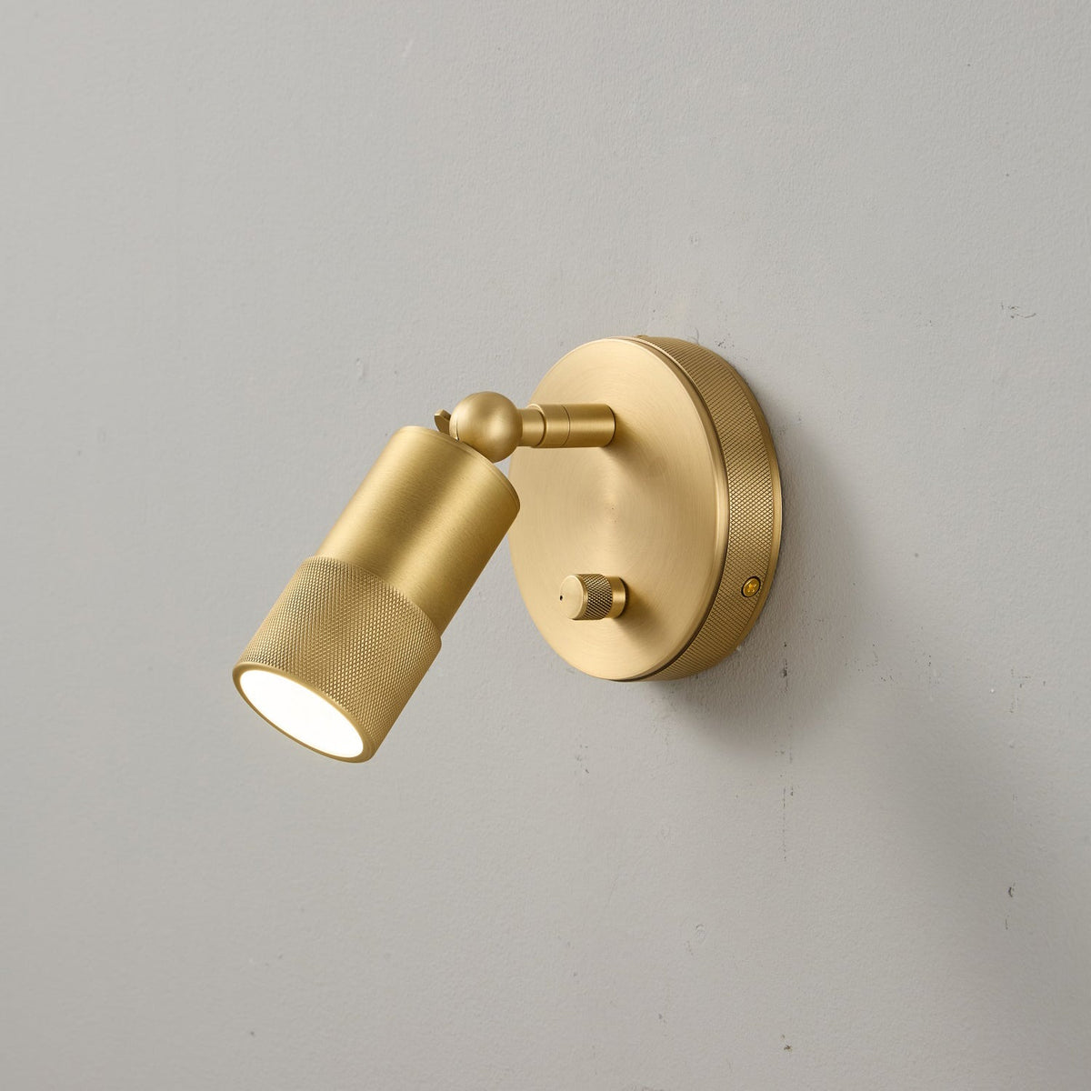 Modern Adjustable Wall Sconce with Integrated LED Lighting