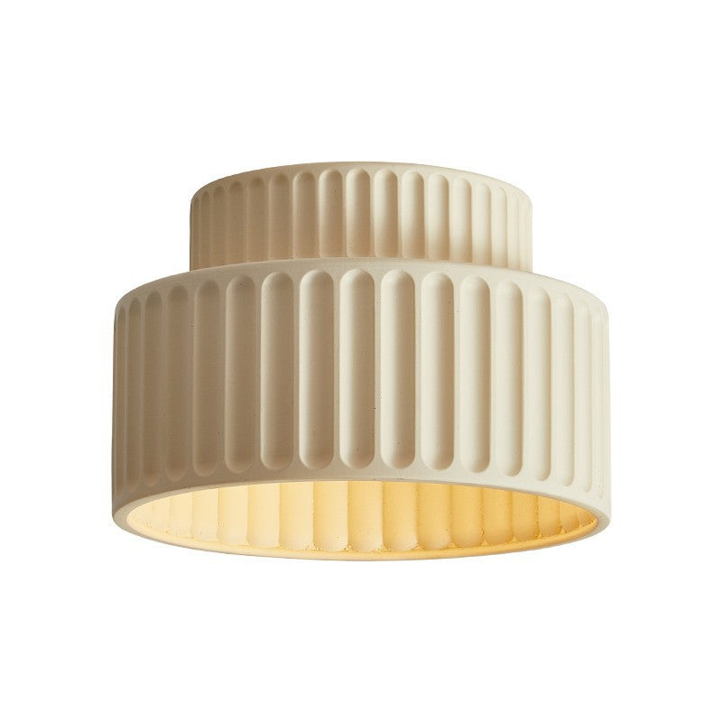 Minimalistyczna ceramiczna lampa sufitowa