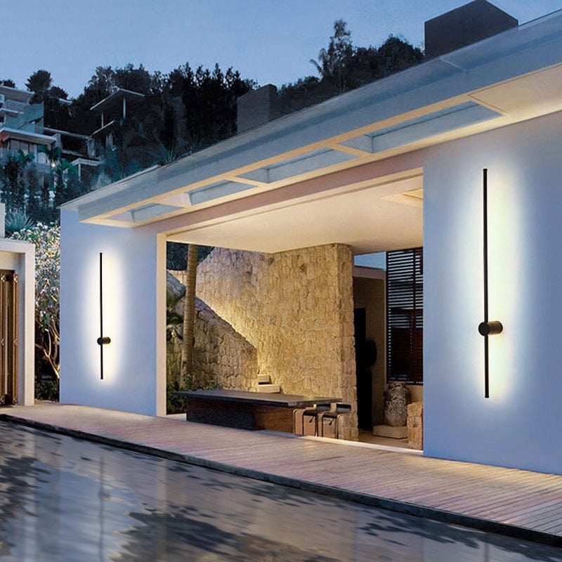 Zewnętrzny Kinkiet LED w Formie Linii