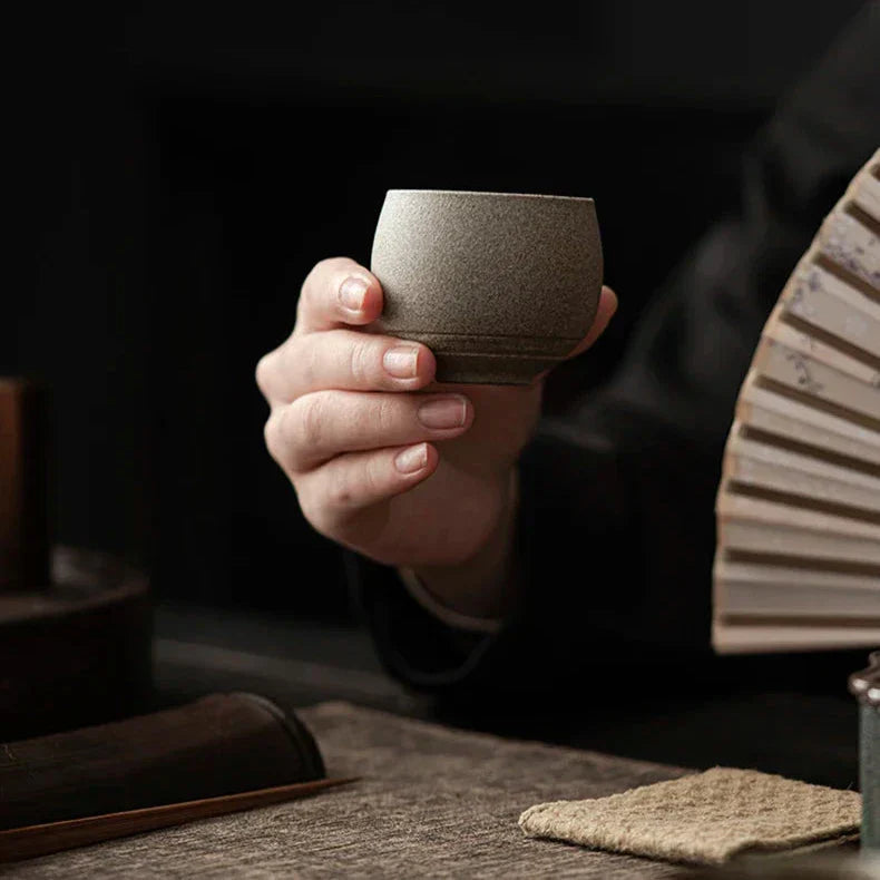 Keramische espresso- en theekopjes