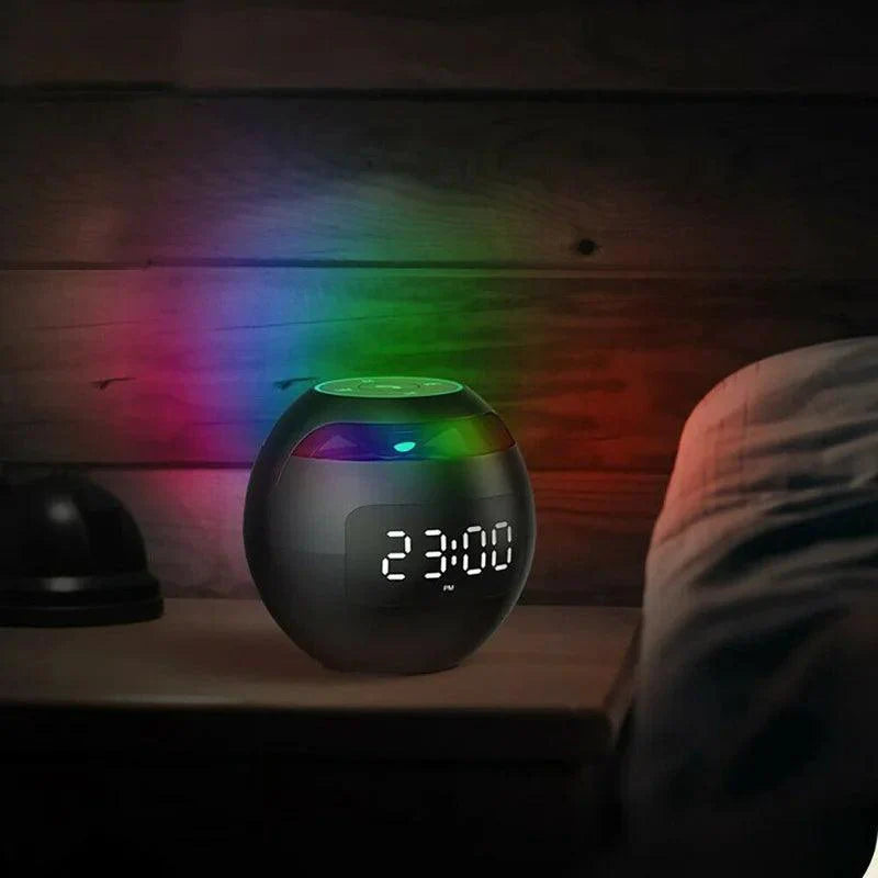 Digitale wekker met Bluetooth speaker en LED-display