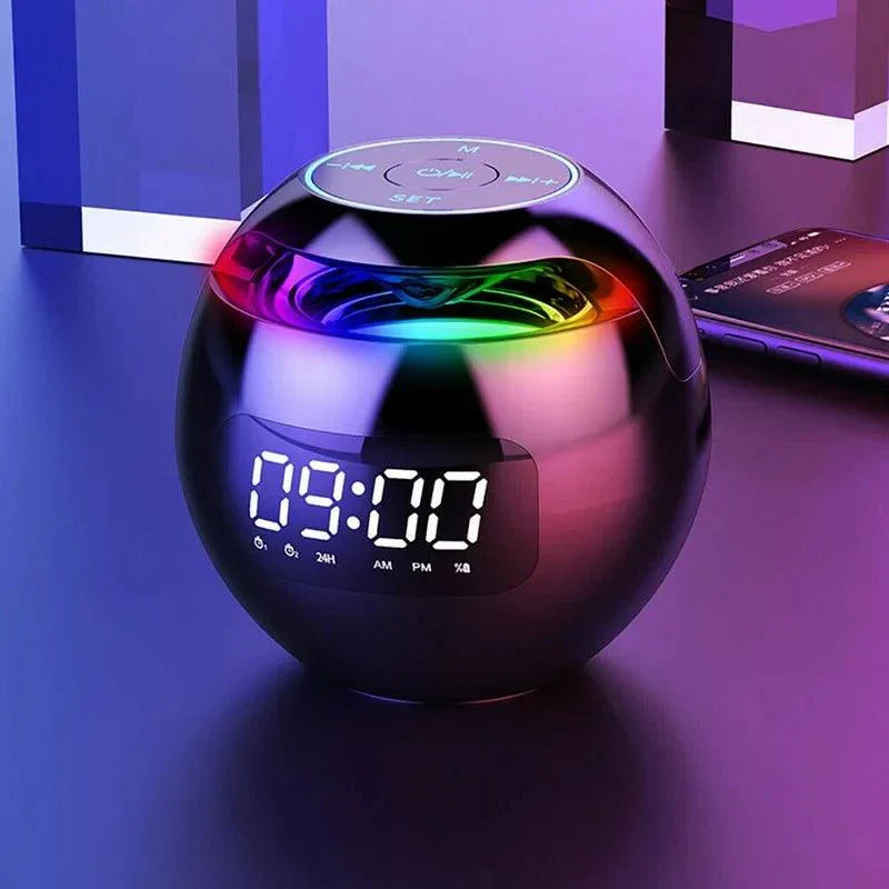 Digitale wekker met Bluetooth speaker en LED-display