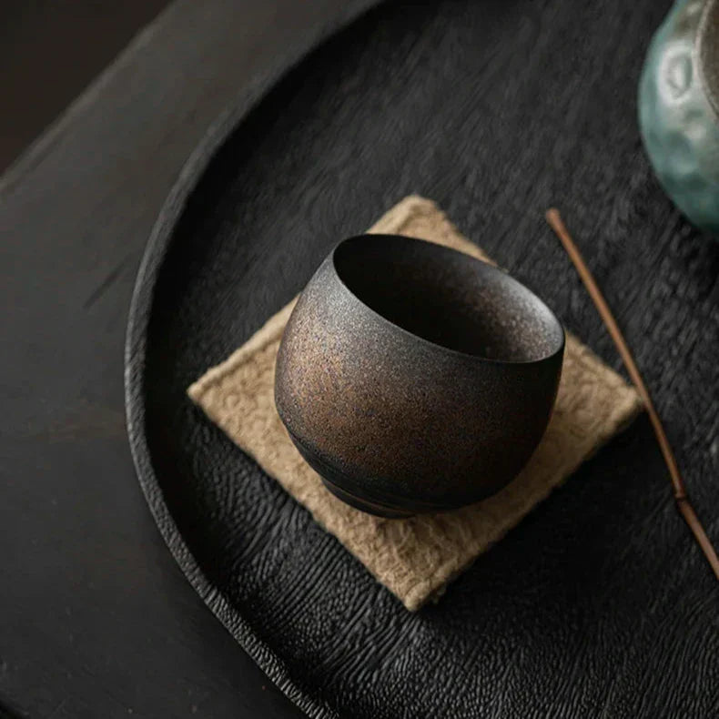 Keramische espresso- en theekopjes