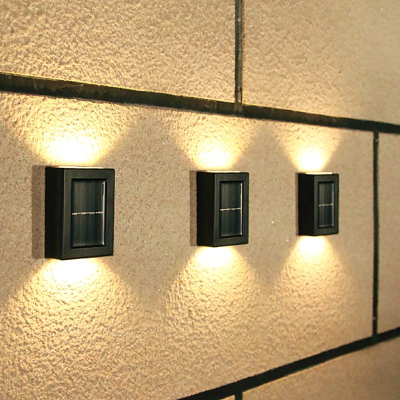 Solarne Lampy Ogrodowe na Ścianę i Taras