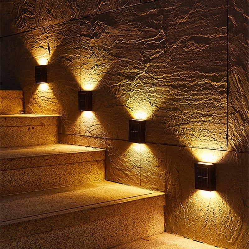 Solar Wall and Patio Lights for the Garden