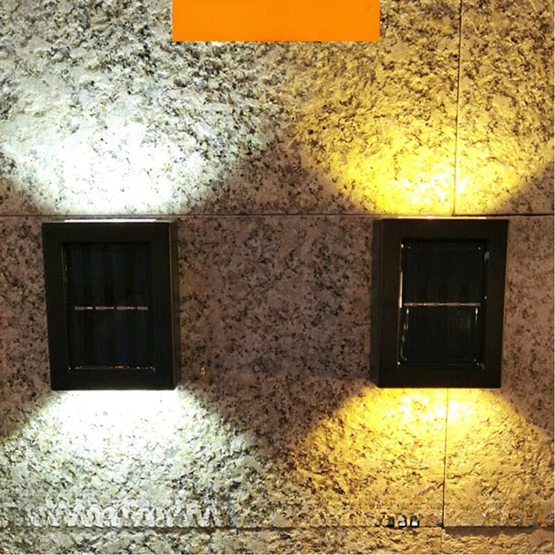 Solar Wall and Patio Lights for the Garden