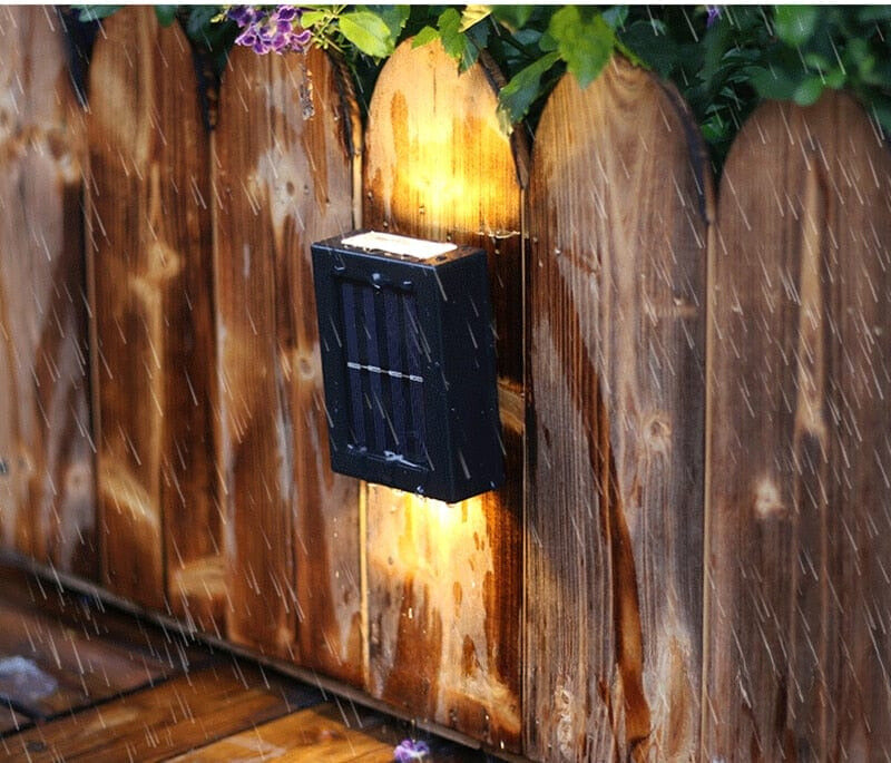 Solar Wall and Patio Lights for the Garden