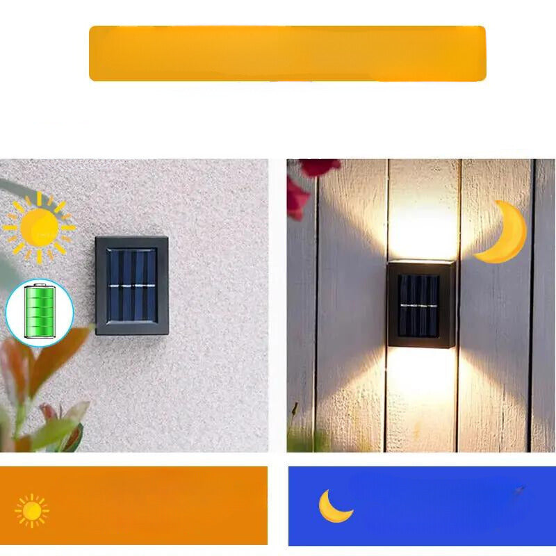 Solar Wall and Patio Lights for the Garden