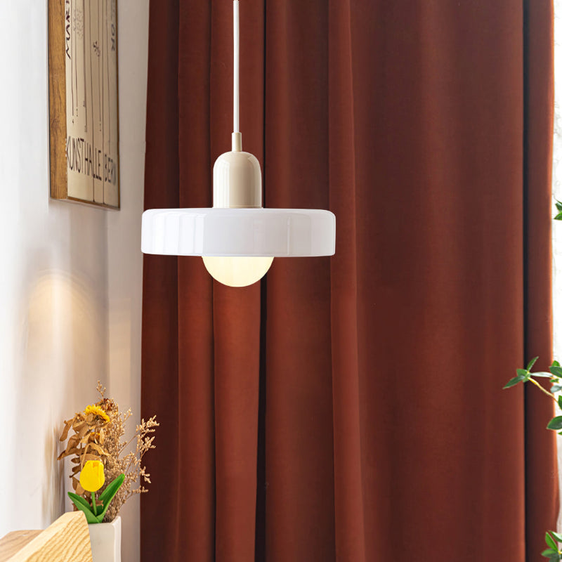 Colorful Modern-Style Glass Pendant Ceiling Light