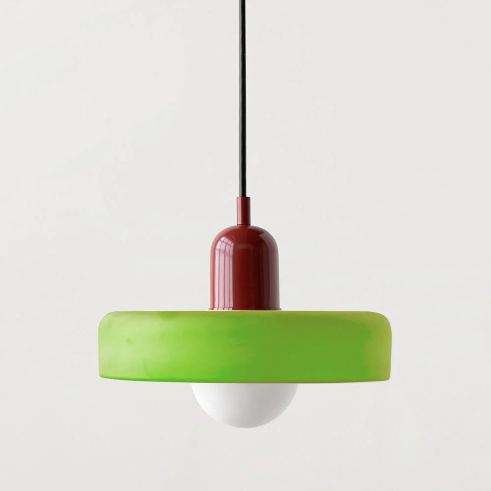 Colorful Modern-Style Glass Pendant Ceiling Light