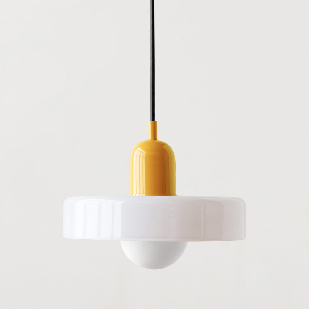 Colorful Modern-Style Glass Pendant Ceiling Light