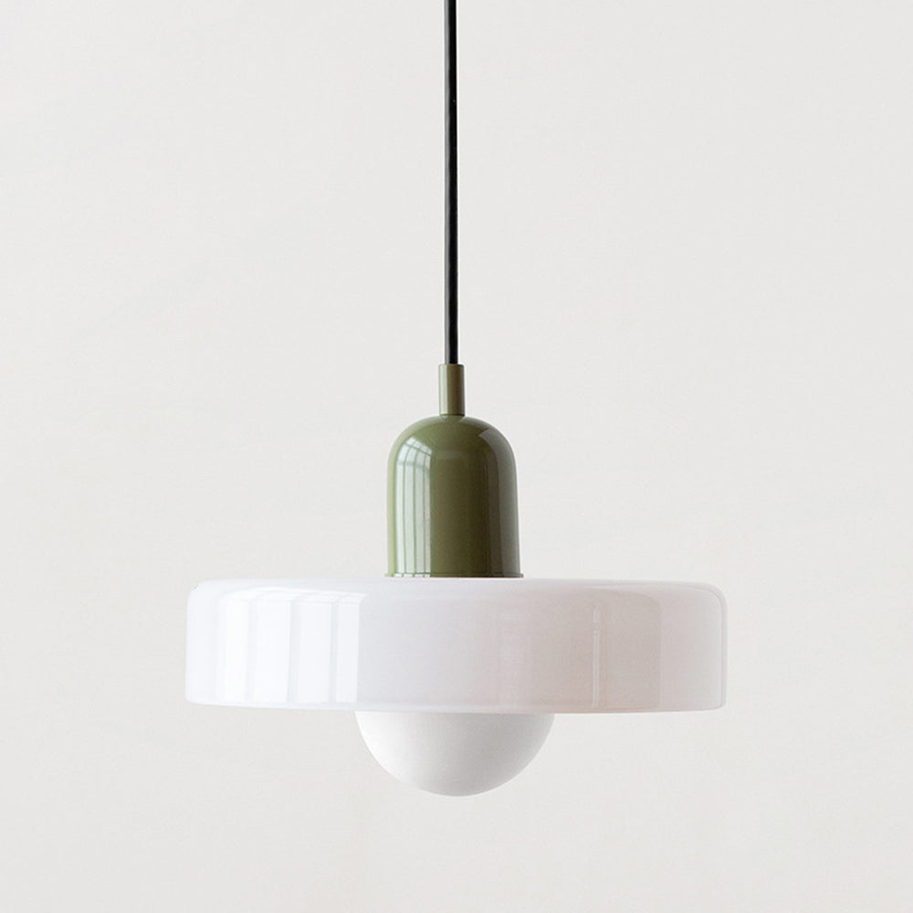 Colorful Modern-Style Glass Pendant Ceiling Light