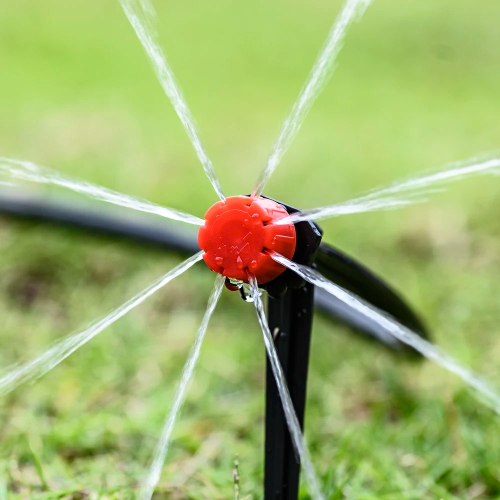 Plantenbewateringsset met timer en druppelslang