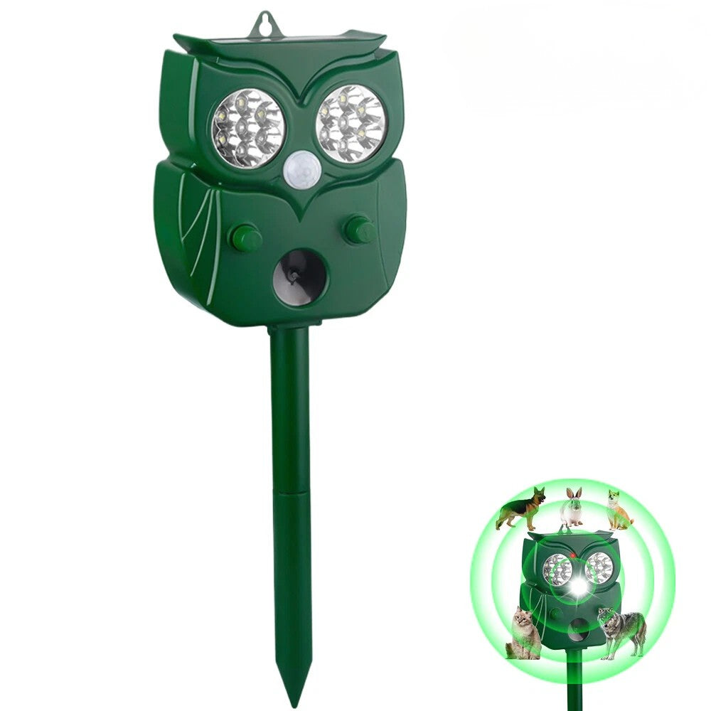 Répulsif ultrasonique pour oiseaux et animaux pour jardin