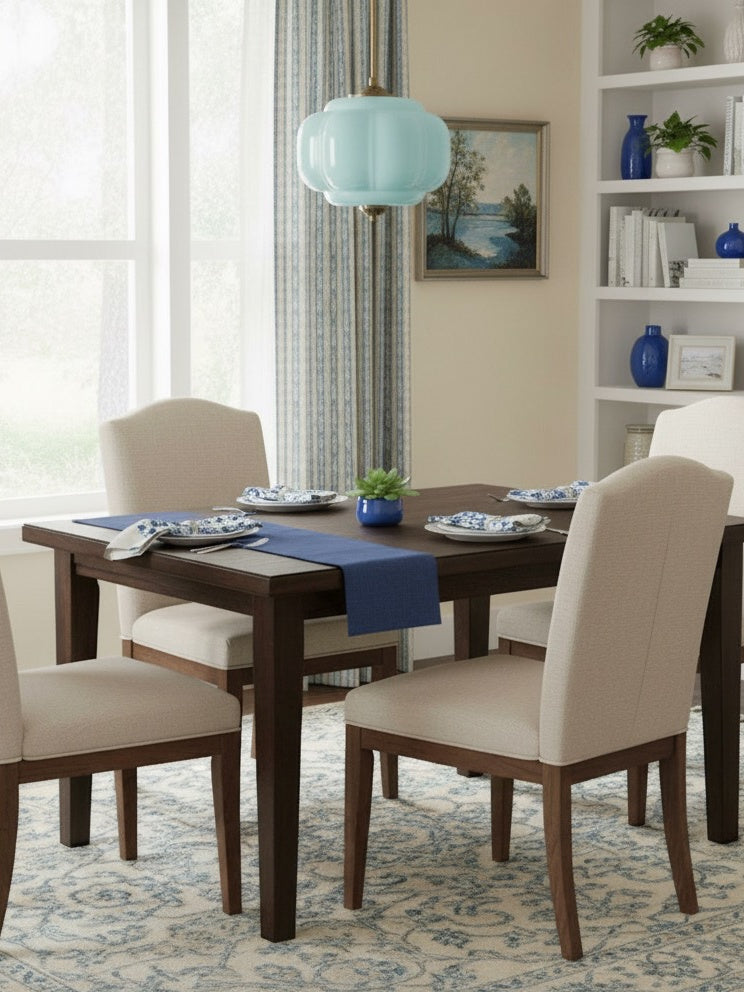 Klasyczna lampa wisząca w kształcie dyni szklana półpłaska