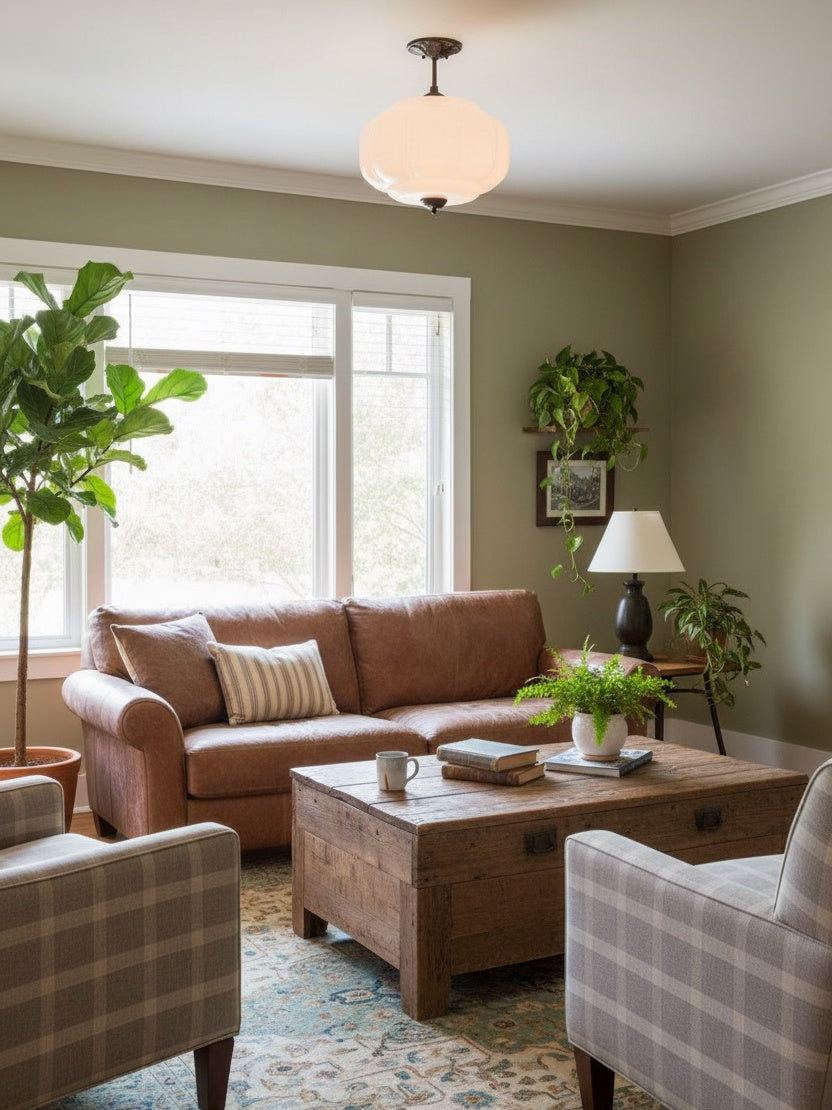 Klasyczna lampa wisząca w kształcie dyni szklana półpłaska