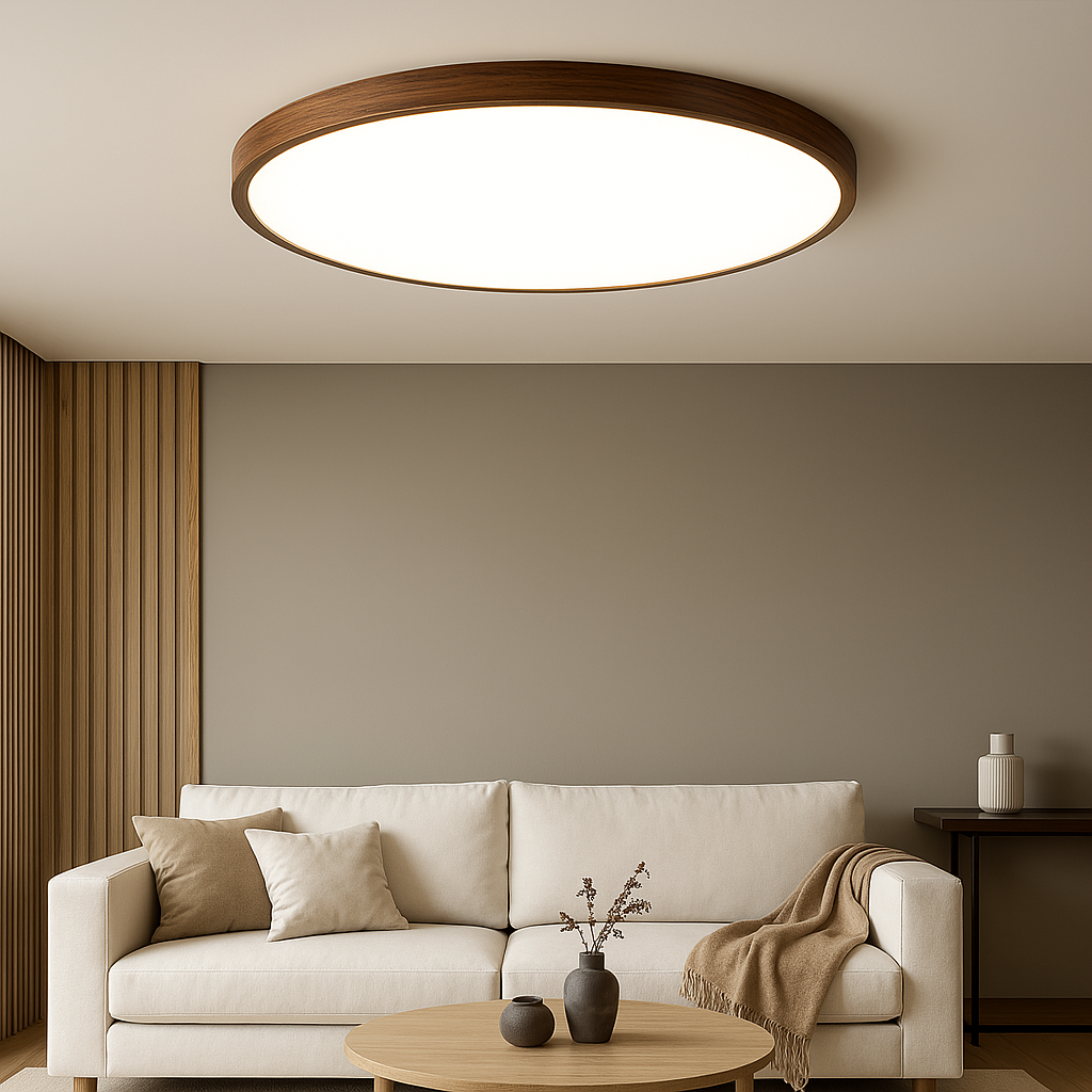 Lampa sufitowa Nordic Dark Wood Grain